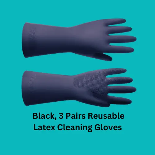 black gloves