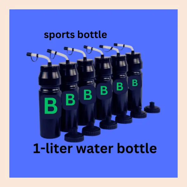 insulated water bottle with straw