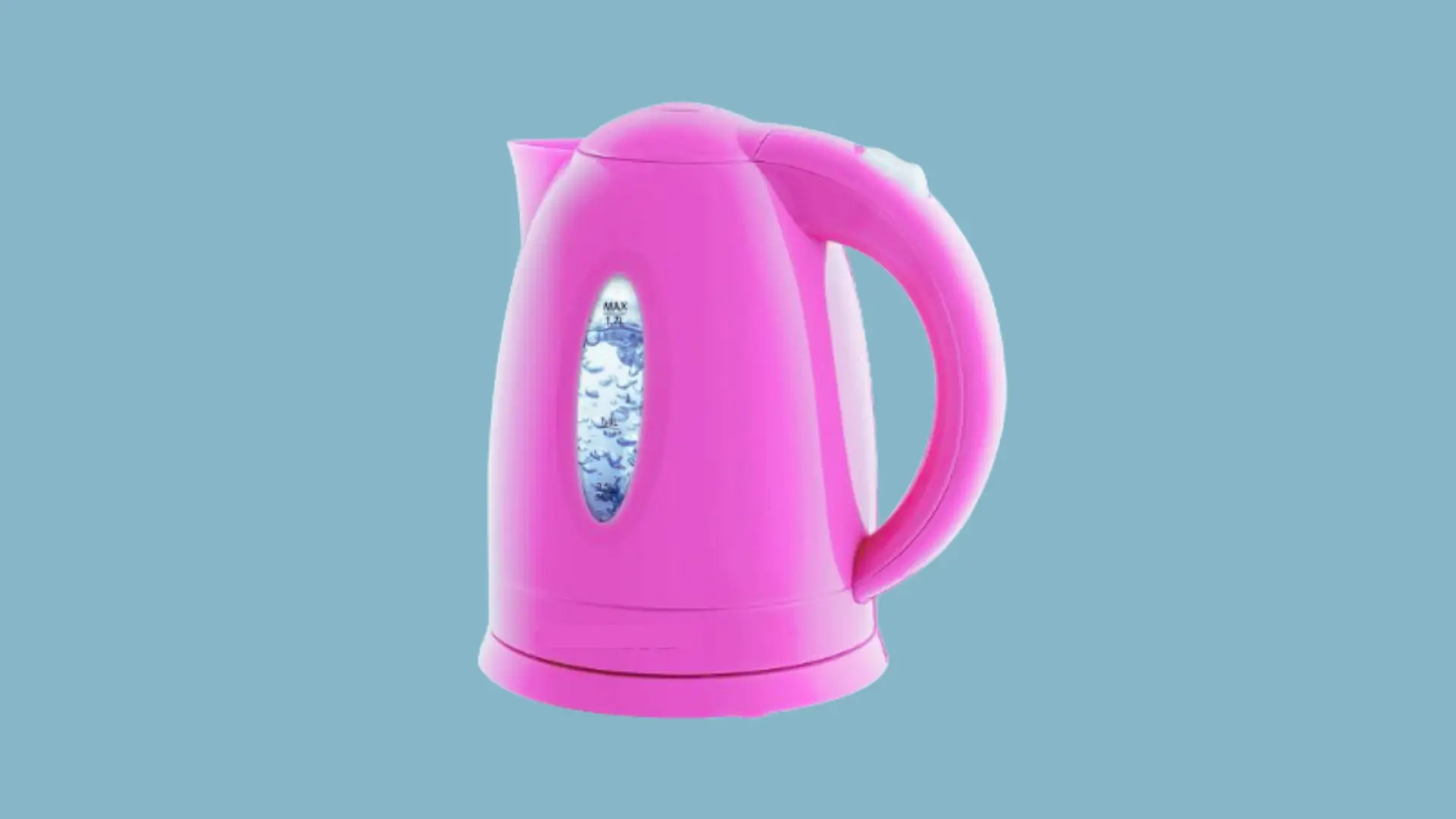 pink kettle