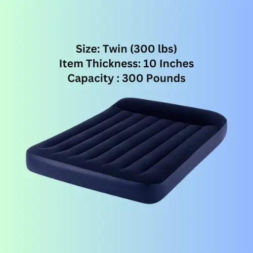 Air mattress with pump