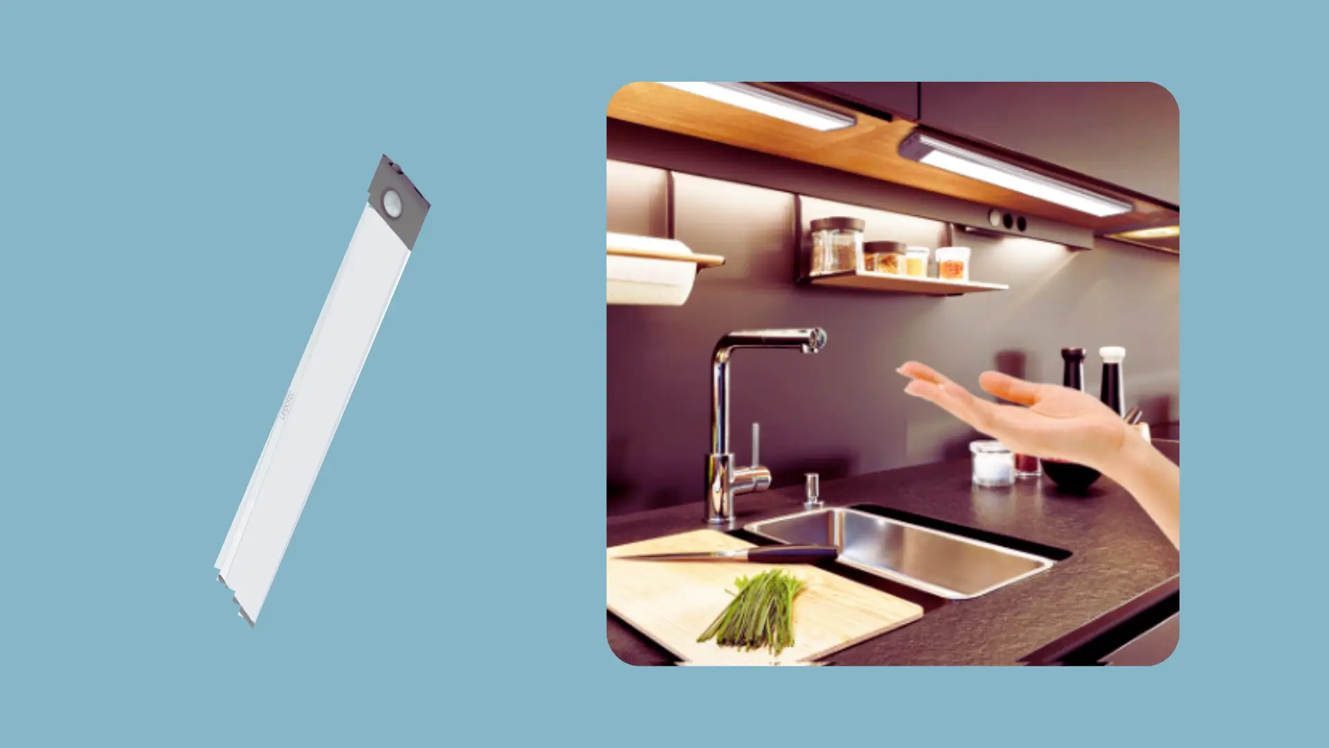 magnetic LED light, under cabinet puck lights